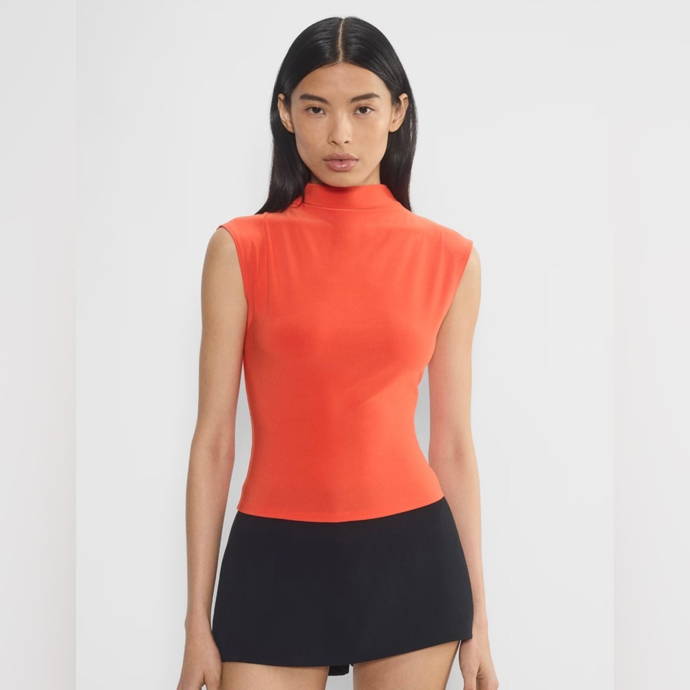 Aritzia Smooth Matter™ Botanist Tank, red, size S